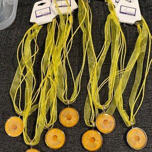 Lot of 7 Ann Peden Daisy Necklaces - NWT